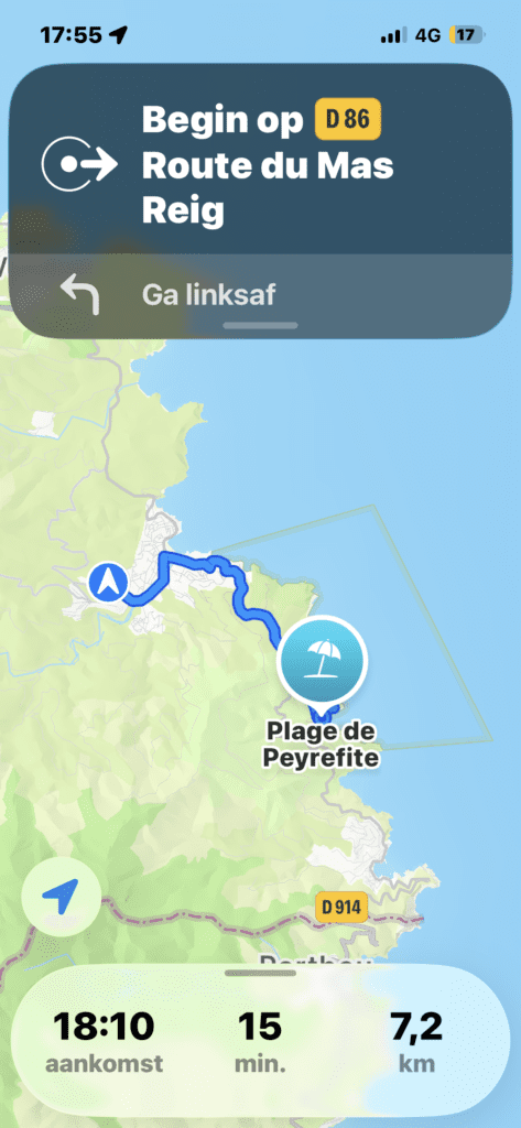 Prachtige duik en snorkelplaats volgens buurman op de camping