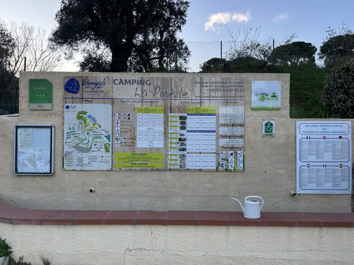 Informatie camping La Pinede